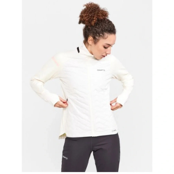 Craft Women's XL ADV SubZ Jacket 3 Tofu White NWT Thumb Grips - Picture 10 of 15